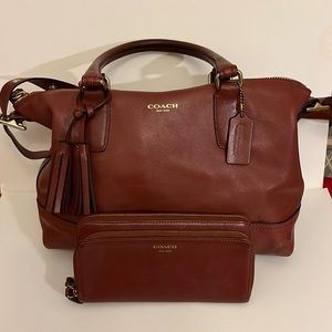 Coach Legacy Molly satchel and wallet